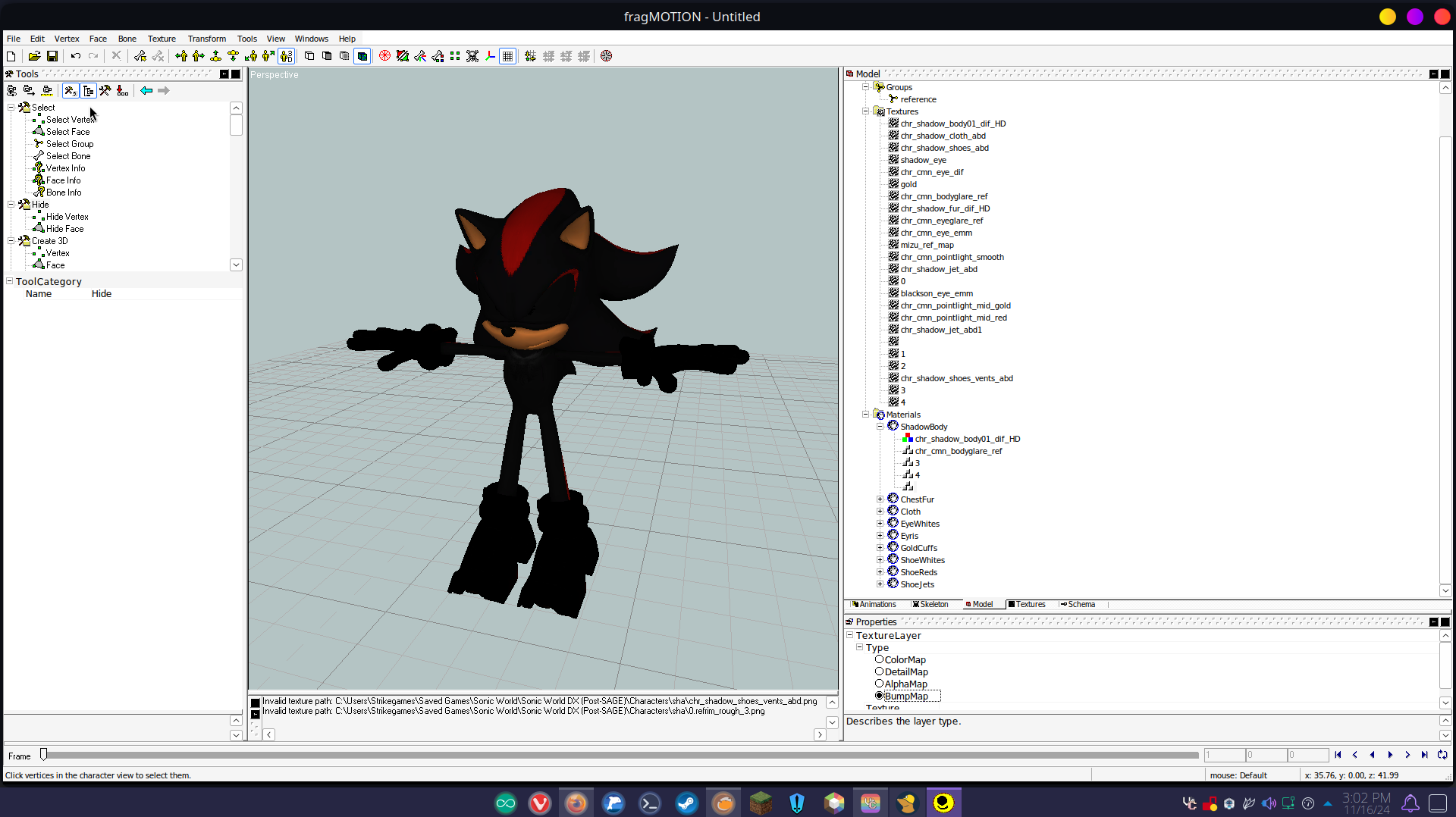 A customized viewport.