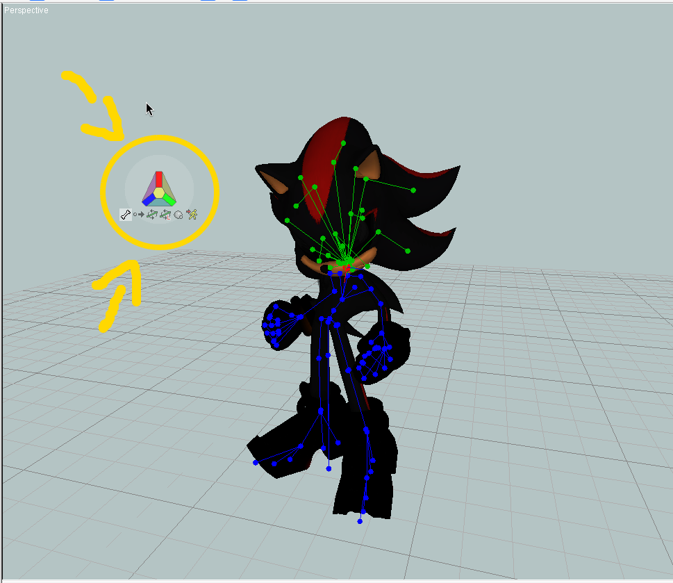 The Skeletal Animation Widget.