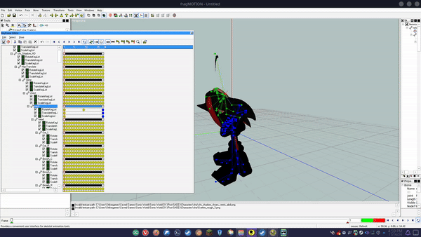 Shadows head should not do a weird half cock rotation.