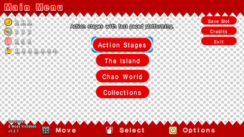 Mario Theme Menu