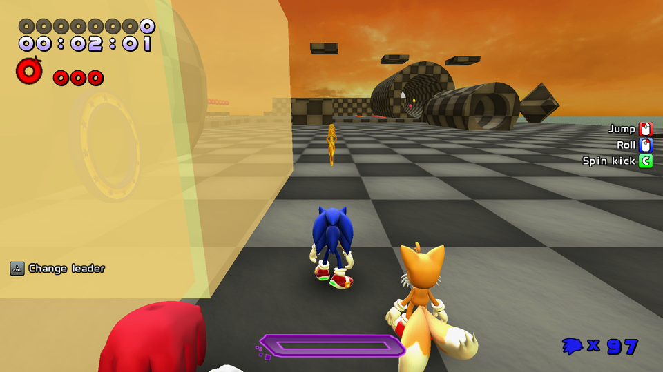 SA2 Hud Style